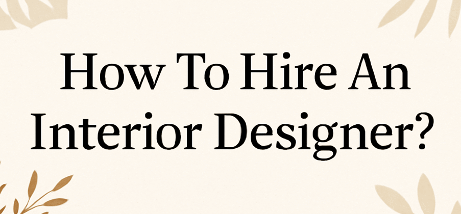 hiring interior designers in La Quinta