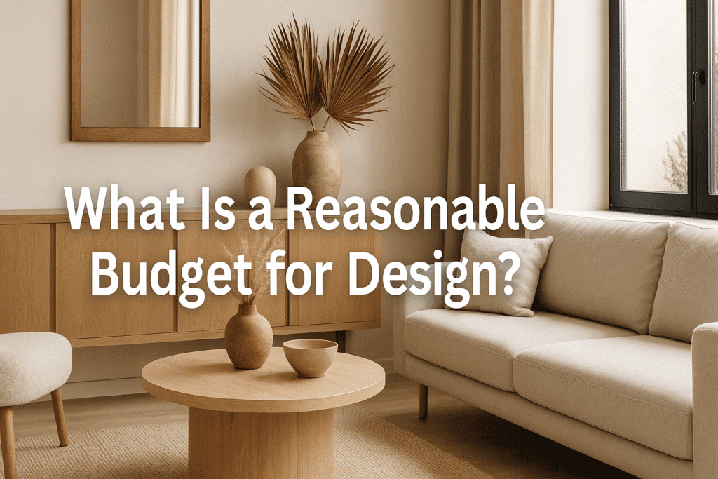What Is a Reasonable Budget for Design? - Shelby Design Group